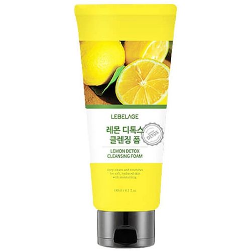 Lebelage Lemon Detox Cleansing Foam Детокс-пенка для умывания с лимоном 180мл