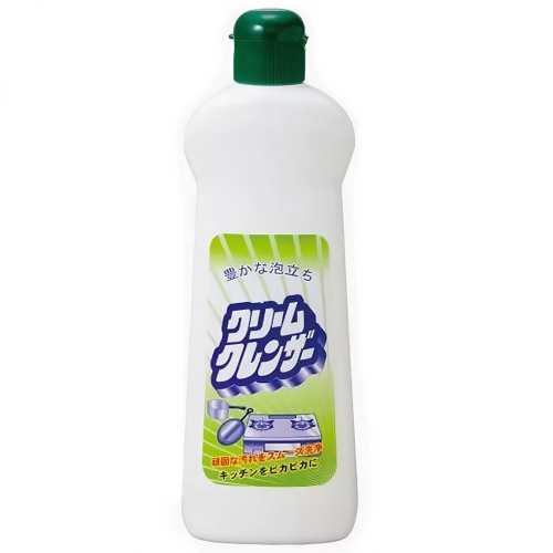 Nihon Cream Cleanser Чистящее и полирующее средство с ароматом мяты 400г
