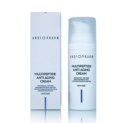 Мультипептидный омолаживающий крем Ангиофарм Multipeptide Antiaging Cream 50 мл