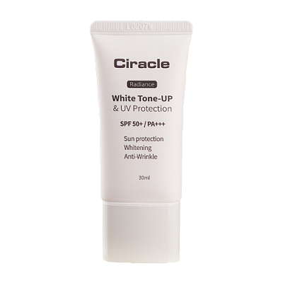 Ciracle Radiance White Tone-Up & UV Protection Солнцезащитный крем от пигментации SPF50+/PA+++ 30мл