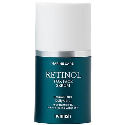 Heimish Marine Care Retinol For Face Serum Сыворотка с ретинолом и 5% ниацинамида 30 мл УЦЕНКА