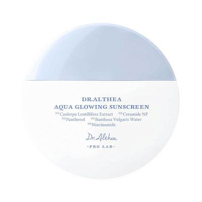 Увлажняющий солнцезащитный крем Dr. Althea Aqua Glowing Sunscreen SPF50+ PA++++ 45мл