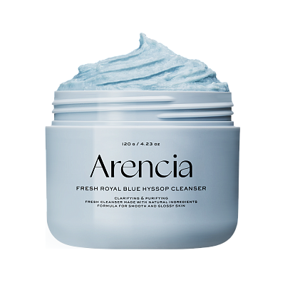 Пенка для глубокого очищения кожи Arencia Blue Hyssop Cleanser 120г