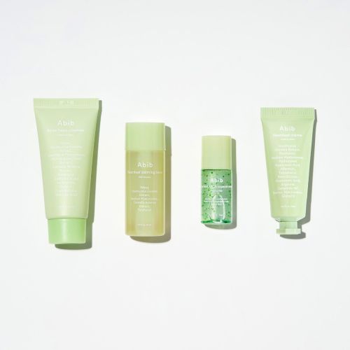 Успокаивающий набор миниатюр  ABIB  Heartleaf Calming Trial Kit 30мл+30мл+15мл+20мл