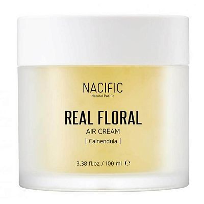 Nacific Real Floral Calendula Air Cream Лёгкий гель-крем с лепестками календулы 100 мл