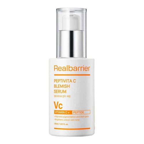 Осветляющая сыворотка с витамином С и пептидами Real Barrier Peptivita C Blemish Serum 30мл