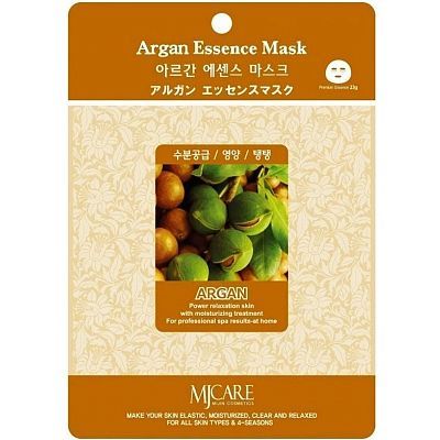Mijin Argana Essence Mask Тканевая маска с аргановым маслом 23г