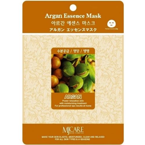 Mijin Argana Essence Mask Тканевая маска с аргановым маслом 23г