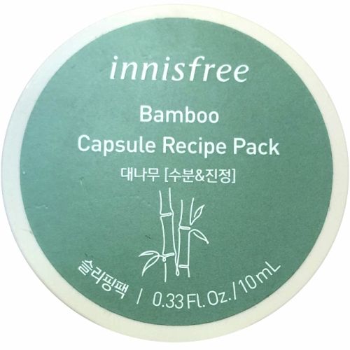 Innisfree Capsule Recipe Pack Капсульная ночная маска с бамбуком 10мл