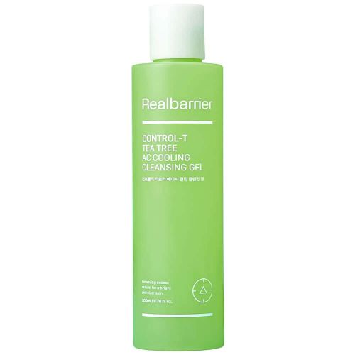 Очищающий гель с салициловой кислотой Real Barrier Control-T Tea Tree AC Cooling Cleansing Gel 200мл