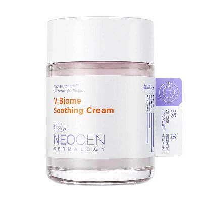 Омолаживающий крем с пробиотиками и витамином С Neogen Dermalogy V.Biome Soothing Cream 60мл
