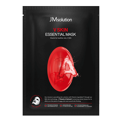 JMSolution V Skin Essential Mask Омолаживающая тканевая маска с ретинолом 30 мл