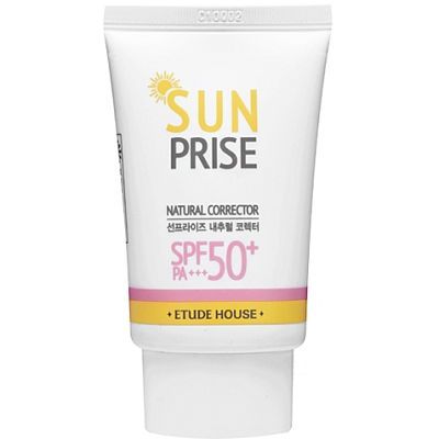 Etude House Sun Prise Natural Corrector Солнцезащитный крем для кожи SPF50+/PA+++ 50мл