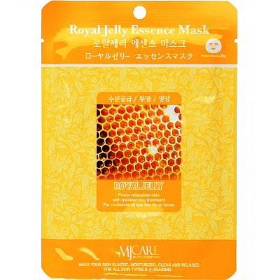 Mijin Royal Jelly Essence Mask Маска тканевая с маточным молочком 23г