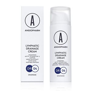Лимфодренажный крем от отёков Ангиофарм Lymphatic Drainage Cream 50 мл