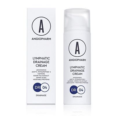 Лимфодренажный крем от отёков Ангиофарм Lymphatic Drainage Cream 50 мл