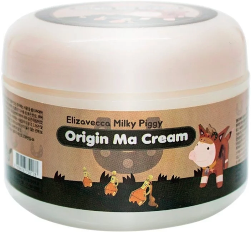 Elizavecca Origin Ma Cream Питательный крем для лица с лошадиным жиром 100г