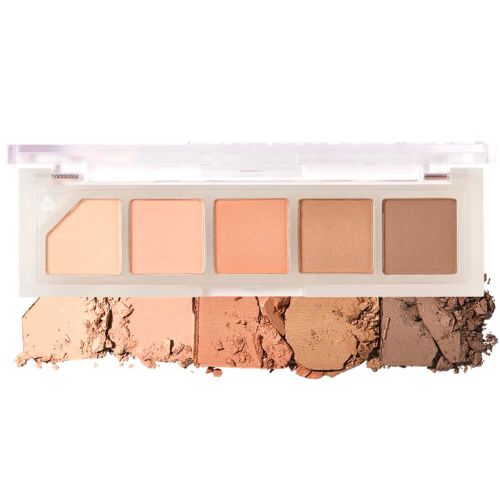 Unleashia Mood Shower Eye Palette Палетка теней для век 3.5 г (№01 Vanilla Shower) УЦЕНКА