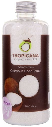 Tropicana Мягкий скраб из кокосовой стружки с Лавандой 40г