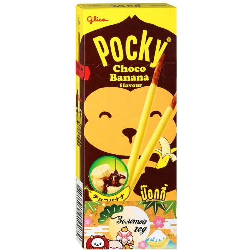 Glico Pocky Соломка (палочки) Банан в шоколаде 25г