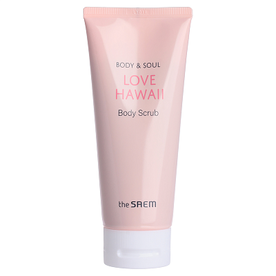 The Saem Body&Soul Love Hawaii Body Scrub Скраб для тела "Ароматы Гавайи" 200мл