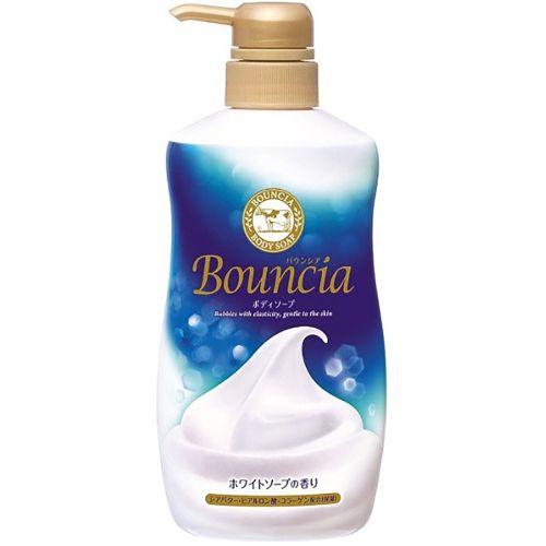 Gyunyu Sekken Bouncia Сливочное жидкое мыло для рук и тела с нежным свежим ароматом 500мл