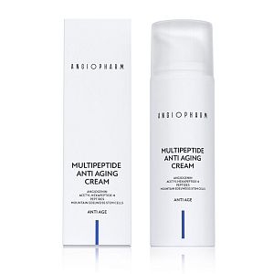 Мультипептидный омолаживающий крем Ангиофарм Multipeptide Antiaging Cream (50мл)