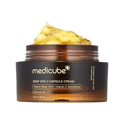 Осветляющий крем с витаминными капсулами Medicube Deep Vita C Capsule Cream 55г