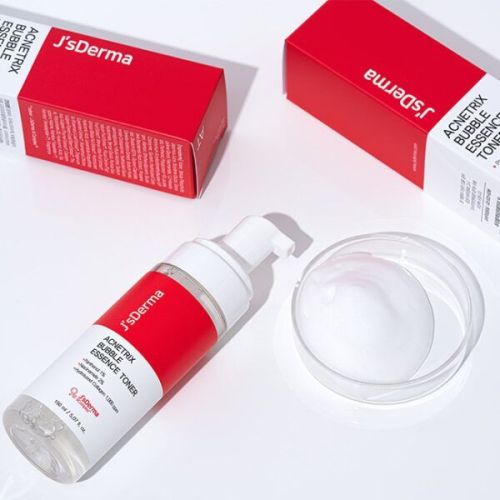 JsDerma Acnetrix Bubble Essence Toner Пузырьковый тонер-эссенция с 2% ниацинамида 150 мл фото 2