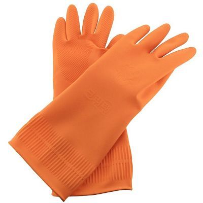 Clean Pastel Latex Glove Латексные перчатки с внутренним покрытием (удлиненные) 1пара