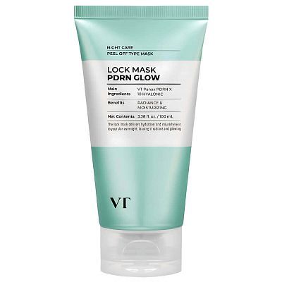Ночная маска-плёнка для увлажнения и сияния кожи с ПДРН VT Cosmetics PDRN Glow Lock Mask 100мл