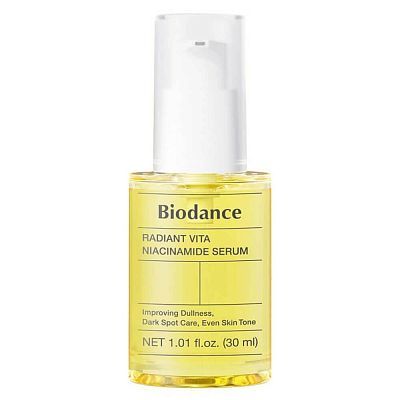 Осветляющая сыворотка с 20% ниацинамидом Biodance Radiant Vita Niacinamide Serum 30мл