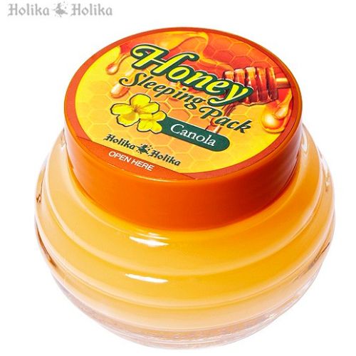 Holika Holika Ночная маска с медом и канолой (20% меда и 20% канолы) против тусклой кожи 90мл