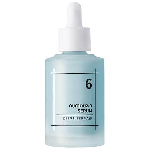 Numbuzin No.6 Deep Sleep Mask Serum Увлажняющая сыворотка с ледниковой водой 50 мл