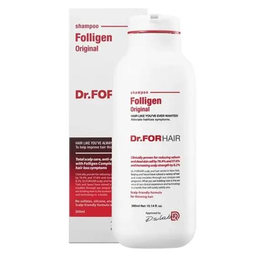 Dr.Forhair Folligen Shampoo Протеиновый шампунь против выпадения волос 300 мл