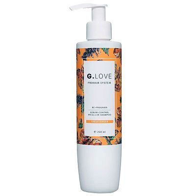 G.Love Sebum Control Micellar Shampoo Fresh Ginger Мицеллярный шампунь для жирной кожи головы 250 мл
