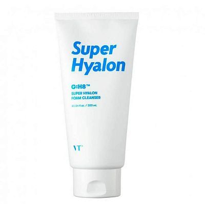 VT Cosmetics Super Hyalon Foam Cleanser Пенка для умывания с гиалуроновой кислотой 300мл