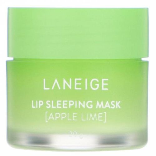 Laneige Lip Sleeping Mask Apple Lime Ночная маска для губ с ароматом лайма 20г