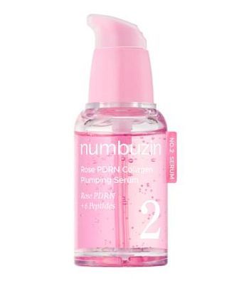 Увлажняющая сыворотка с ПДРН и пептидами Numbuzin No.2 Rose PDRN Collagen Plumping Serum 30мл