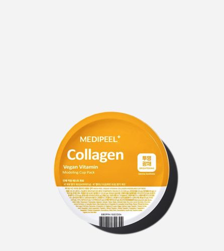 Витаминная альгинатная маска для сияния кожи Medi-Peel Vegan Vitamin Collagen Modeling Cup Pack 28г