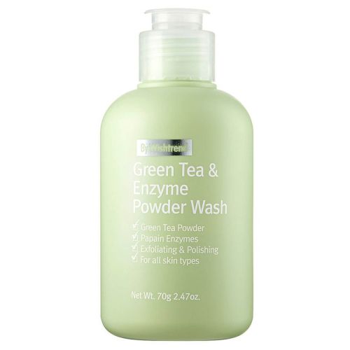 By Wishtrend Green Tea & Enzyme Powder Wash Энзимная пудра с зелёным чаем 70г фото 2