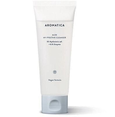 Aromatica Aloe Hy-ffective Cleanser Мягкое очищающее средство с Алоэ и энзимами 120мл