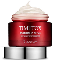 Berrisom Timetox Revitalizing Cream Восстанавливающий антивозрастной мультикапсульный крем 50г