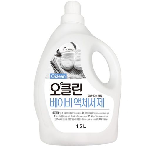 Mukunghwa O`clean Baby liquid detergent Жидкое средство для стирки детского белья и одежды 1.5л