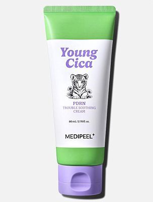 Успокаивающий крем с центеллой и ПДРН Medi-Peel Young Cica PDRN Trouble Soothing Cream 80мл