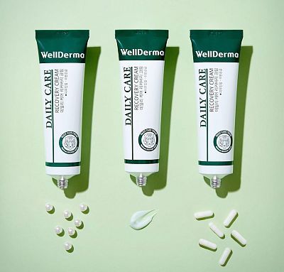 Wellderma Daily Care Recovery Cream Восстанавливающий крем для чувствительной кожи 30 мл