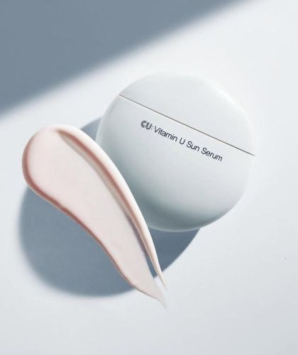 Антивозрастная солнцезащитная сыворотка SPF50 PA++++ CUSKIN CU: VITAMIN U Sun Serum 50 г