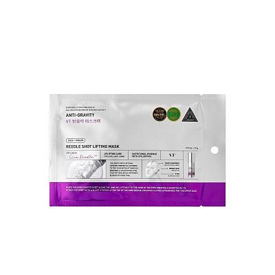 Лифтинг-маска для овала лица с микроиглами VT Cosmetics Reedle Shot Lifting Mask 23г