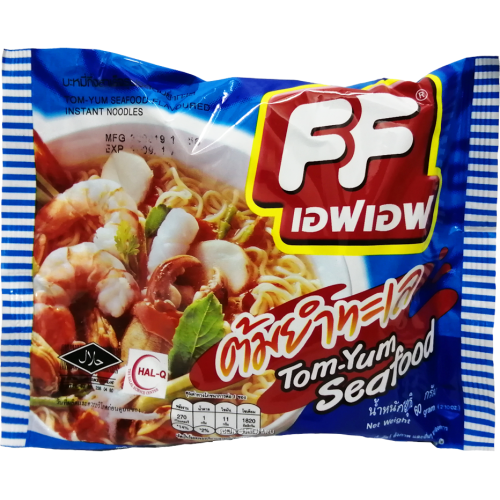 FF Лапша со вкусом тайского супа Том Ям с морепродуктами 60г