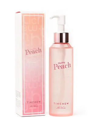 Tinchew Shyshy Peach Cleansing Oil Персиковое гидрофильное масло для мягкого очищения кожи 150мл